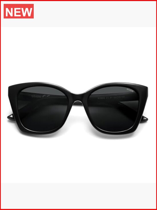 Vintage Oversized Cateye Sunglasses UV400 Polarized main image 6